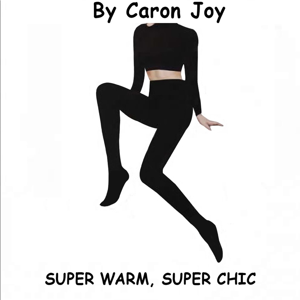 Fleece lined tights